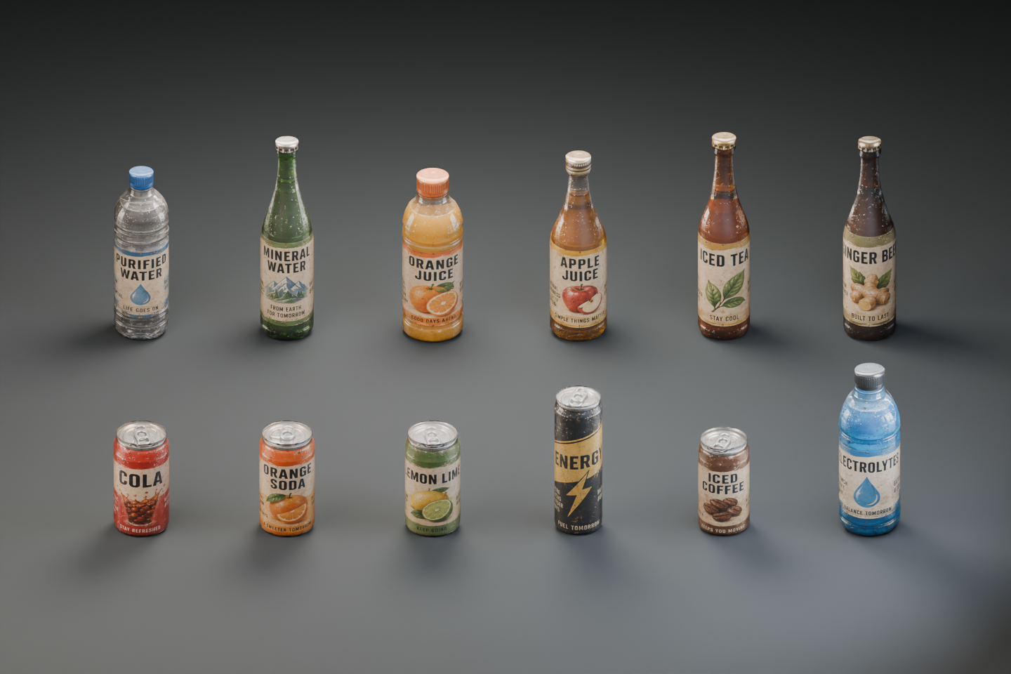 Survival Consumables Pack Interface